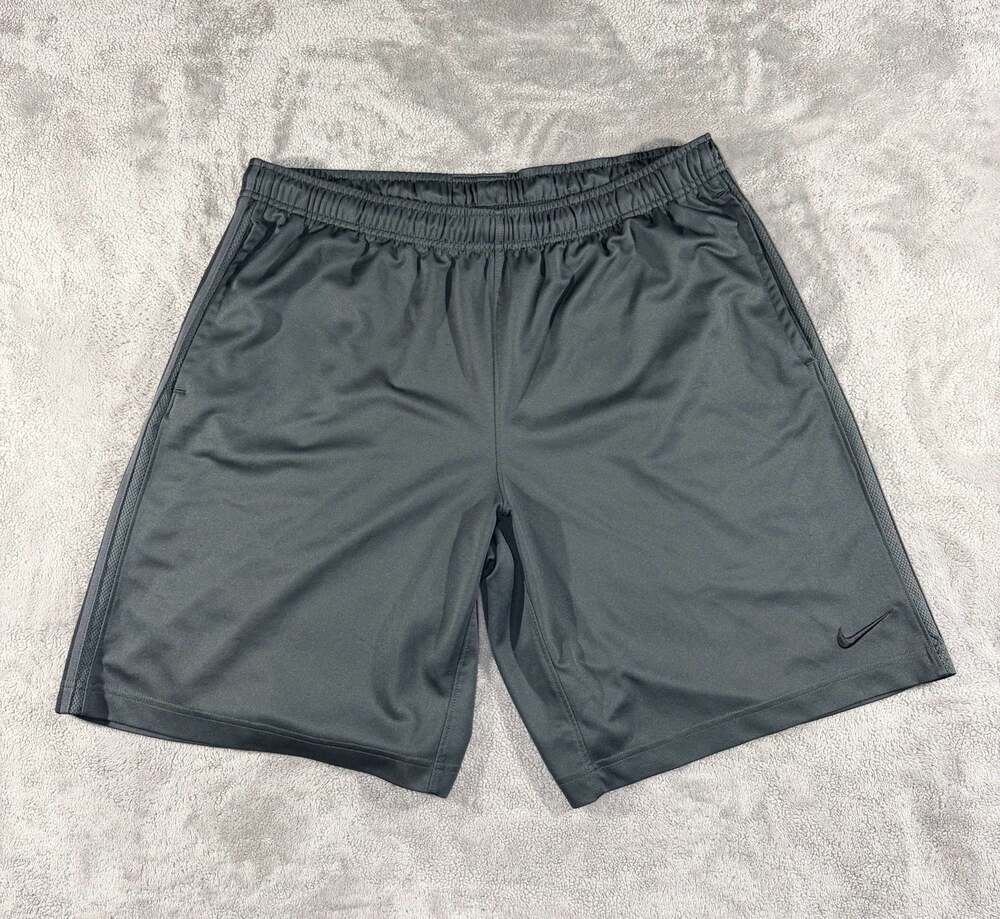 Nike Men's Athletic Training Shorts Size Large Gray